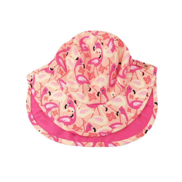 Zoocchini Cape Sunhat UPF50 Franny the Flamingo  ZOO15066