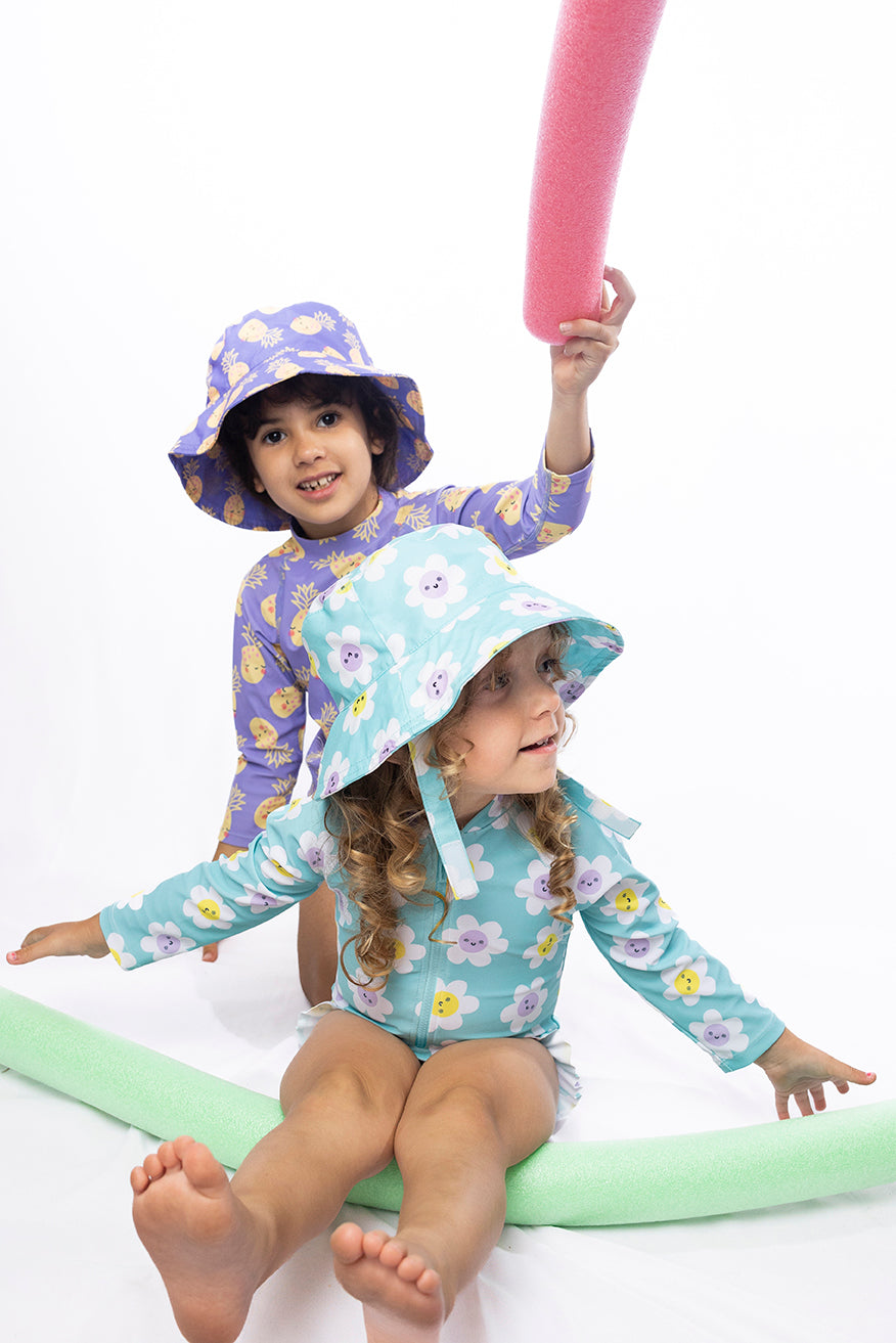 Zoocchini Cape Sunhat UPF50 Devin the Dinosaur And Friends ZOO15060