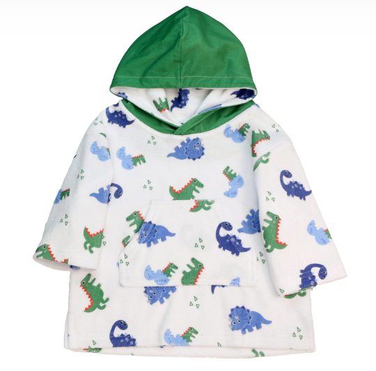 Zoocchini Swim Coverup UPF50+ Devin the Dino &amp; Friends 12-24 μηνών ZOO12316M/L