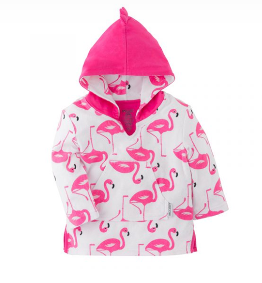 Zoocchini Swim Coverup UPF50+ Flamingo 12-24 μηνών ZOO12310