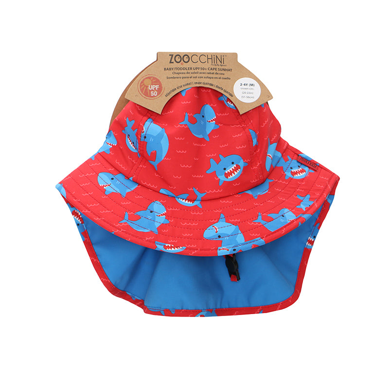 Zoocchini Cape Sunhat UPF50 Shark ZOO15052