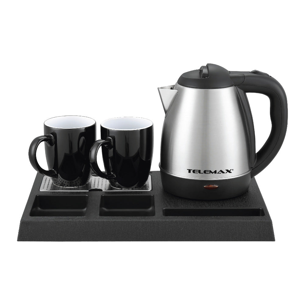 Telemax Welcome Tray με Βραστήρα 1.2 L και 2 Κούπες ZOS-TTAH001